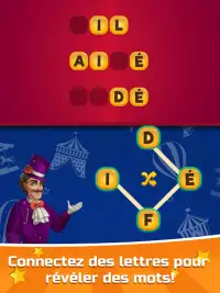 Mots cirque : Puzzle magique Screen Shot 7