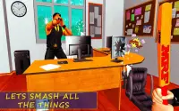 Office Smasher Dude: игра для снятия стресса Screen Shot 4