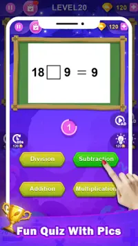 Math Quiz Screen Shot 3