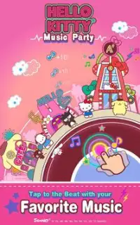 Hello Kitty Music Party Screen Shot 1