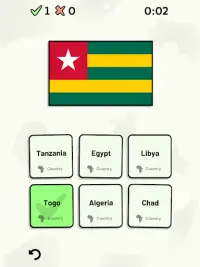 Countries of Africa Quiz - Maps, Capitals, Flags Screen Shot 7