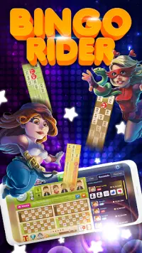 Bingo Rider - Casino Game Screen Shot 1