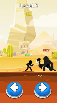 Stick fight & ninja & fight enemies Screen Shot 0