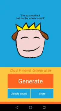 Odd Friend Generator Screen Shot 3