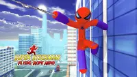 Spider Rope Hero: Super Stickman Robot Adventure Screen Shot 3