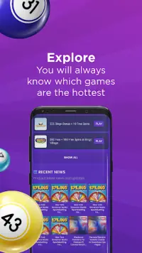 Bingo Games Online No Deposit Screen Shot 3