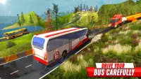 City Coach Bus Driving Games Screen Shot 2