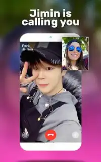 Video Call from BTS Jimin Screen Shot 0