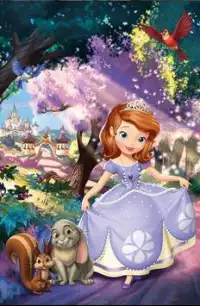 Sofia Princess Puzzle Game Screen Shot 2