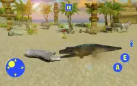 Sea Monster Alligator Simulator – Idle City Attack Screen Shot 2
