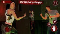 Pennywise killer badut Permainan seram 2020 Screen Shot 2