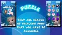 Ponys принцесса головоломки Screen Shot 1