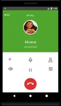 Call from Moana (Fake Call) Screen Shot 4