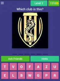 Top Football club logo quiz Screen Shot 15