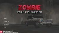 Zombie Road Crusher 3D Screen Shot 0