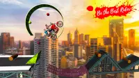 Bike Stunt race offline riding game Screen Shot 1