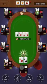 Texas holdem rey del póker Screen Shot 6