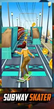 Subway Skater: Hover Race Screen Shot 2