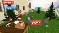 Christmas Santa Virtual Mom: Happy Family Life 3D Screen Shot 0