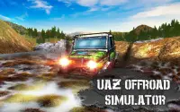 🚗UAZ 4x4 Offroad-Simulator: Russischer LKW-Fahrer Screen Shot 0