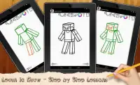 How to Draw Minecraft Screen Shot 2