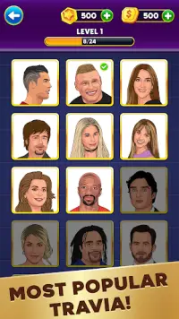 Who Is It? Celebrity Quiz Game Screen Shot 3