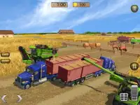 Real Tractor Farming Harvester Game 2017 Screen Shot 6