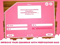 Learn English Grammar Games - Grammar Quiz Apps Screen Shot 4