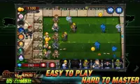 Army vs Zombies : Tower Defense Game Screen Shot 1