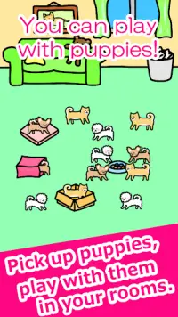 Play with Dogs - relaxing game Screen Shot 2
