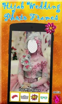 Hijab Wedding Photo Frames Screen Shot 3