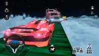 Dangerous Track Driving Car: Impossible Stunts Screen Shot 1