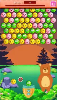 Funny Bear Bubble Shooter Game Screen Shot 2