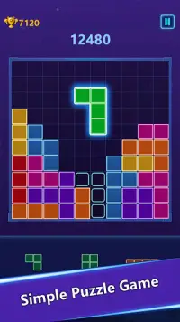 Glow Puzzle - jogo de quebra-cabeça clássico Screen Shot 2