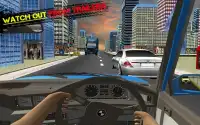 गाड़ी असली दौड़ खेल: ड्राइविंग कार दौड़ सिम्युलेटर Screen Shot 0
