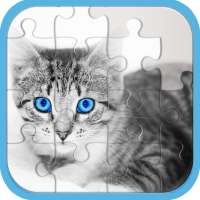 Jeux de puzzle de chat