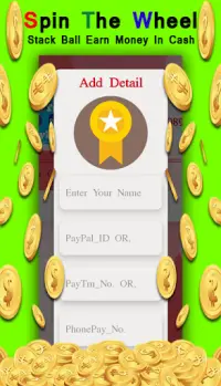 Spin The Wheel: Spin To Win Real PayPal/PayTm Cash Screen Shot 2