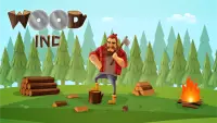 Wood Inc. - 3D Idle jeu simulateur de bûcheron Screen Shot 5