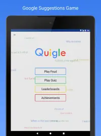 Quigle - Google Feud   Quiz Screen Shot 8