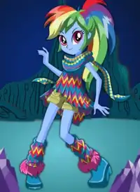 Dress up Legend Rainbow Dash Screen Shot 0