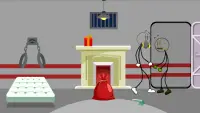 Stickman Jailbreak 8 Xmas: Funny Escape Simulation Screen Shot 2