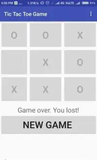 Tic Tac Toe Single Player Game : For Child Game Screen Shot 3