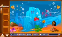 Golden Fish Deep Sea rescue_Escape games_IQ game Screen Shot 4