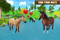 Wild pferd Simulator Spiele 3D Screen Shot 8