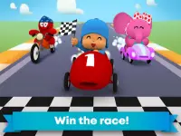 Pocoyo Racing: Kids Car Race Screen Shot 2