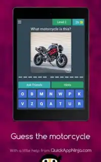 Guess the motorcycle Screen Shot 8