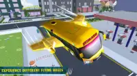 Futuristic Flying Bus Driving Simulator 2020 Screen Shot 0