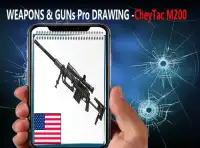 FREE  WEAPONS & GUNs  Pro DRAWING -Firearms Screen Shot 1