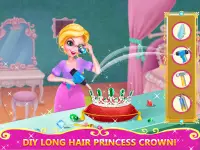 Long Hair Princess 2 Royal Prom Salon Dance Games Screen Shot 3