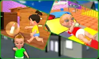 Little Baby Home Alone : Kids Fun & Care Game 3D Screen Shot 3